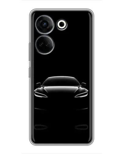 Чохол для TECNO Camon 20 Pro з картинкою «Силует Tesla Night» Чохол для TECNO Camon 20 Pro з картинкою «Силует Tesla Night»
