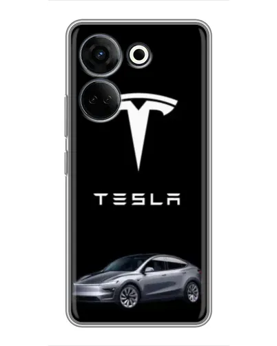 Чохол для TECNO Camon 20 Pro з картинкою «Tesla Model Y» Чохол для TECNO Camon 20 Pro з картинкою «Tesla Model Y»