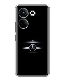 Чохол для TECNO Camon 20 Pro з картинкою «Mercedes — абстрактні лінії»