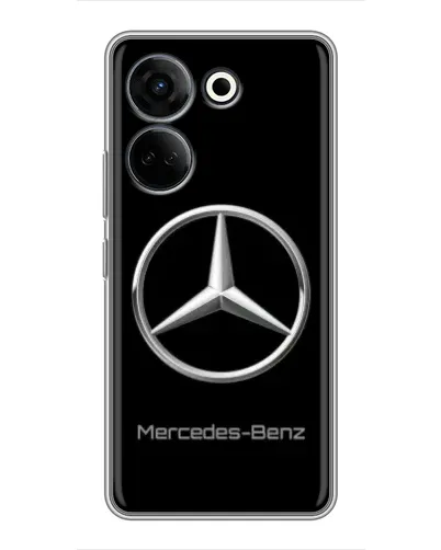 Чохол для TECNO Camon 20 Pro з картинкою «Mercedes Silver Logo» Чохол для TECNO Camon 20 Pro з картинкою «Mercedes Silver Logo»