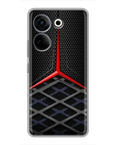 Чохол для TECNO Camon 20 Pro з картинкою «Mercedes Carbon Grid» Чохол для TECNO Camon 20 Pro з картинкою «Mercedes Carbon Grid»