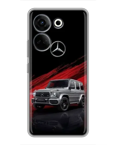 Чохол для TECNO Camon 20 Pro з картинкою «Mercedes G-Class червоний» Чохол для TECNO Camon 20 Pro з картинкою «Mercedes G-Class червоний»