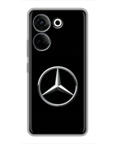 Чохол для TECNO Camon 20 Pro з картинкою «Mercedes класичний лого» Чохол для TECNO Camon 20 Pro з картинкою «Mercedes класичний лого»