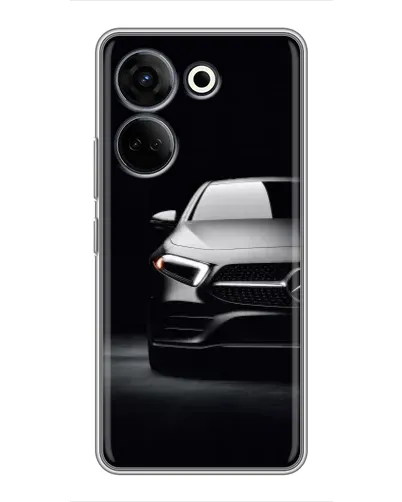 Чохол для TECNO Camon 20 Pro з картинкою «Світло фар Mercedes» Чохол для TECNO Camon 20 Pro з картинкою «Світло фар Mercedes»