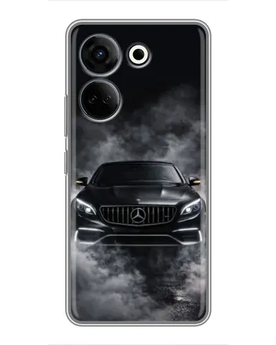 Чохол для TECNO Camon 20 Pro з картинкою «Mercedes у диму» Чохол для TECNO Camon 20 Pro з картинкою «Mercedes у диму»