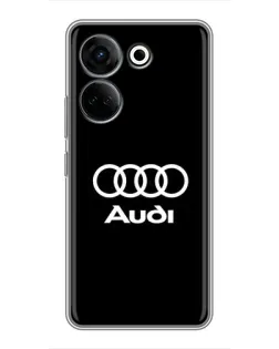 Чохол для TECNO Camon 20 Pro з картинкою «Класичне лого Audi»