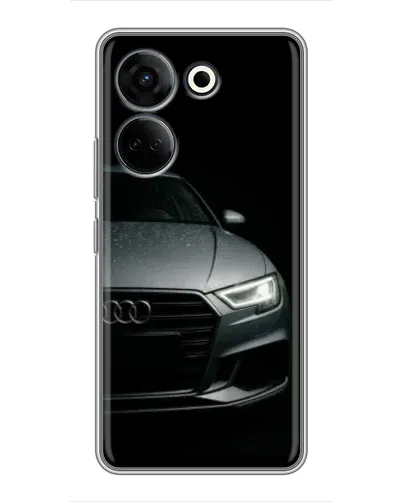 Чохол для TECNO Camon 20 Pro з картинкою «Audi — деталізація кузова» Чохол для TECNO Camon 20 Pro з картинкою «Audi — деталізація кузова»