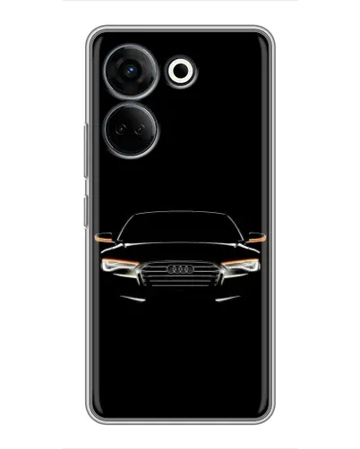 Чохол для TECNO Camon 20 Pro з картинкою «Audi — нічний контур» Чохол для TECNO Camon 20 Pro з картинкою «Audi — нічний контур»