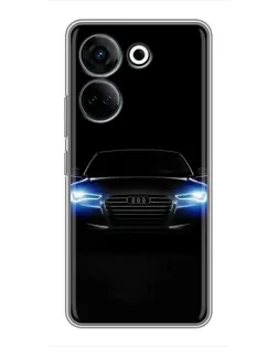 Чохол для TECNO Camon 20 Pro з картинкою «Audi в неоні» Чохол для TECNO Camon 20 Pro з картинкою «Audi в неоні»