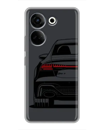 Чохол для TECNO Camon 20 Pro з картинкою «Задня частина Audi — арт» Чохол для TECNO Camon 20 Pro з картинкою «Задня частина Audi — арт»