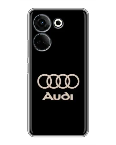 Чохол для TECNO Camon 20 Pro з картинкою «Audi — золотий логотип» Чохол для TECNO Camon 20 Pro з картинкою «Audi — золотий логотип»