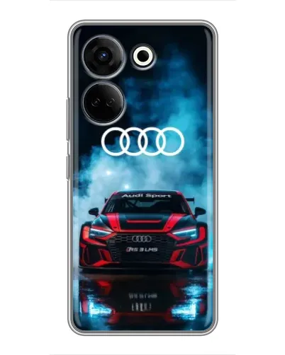 Чохол для TECNO Camon 20 Pro з картинкою «Audi Sport — неон» Чохол для TECNO Camon 20 Pro з картинкою «Audi Sport — неон»