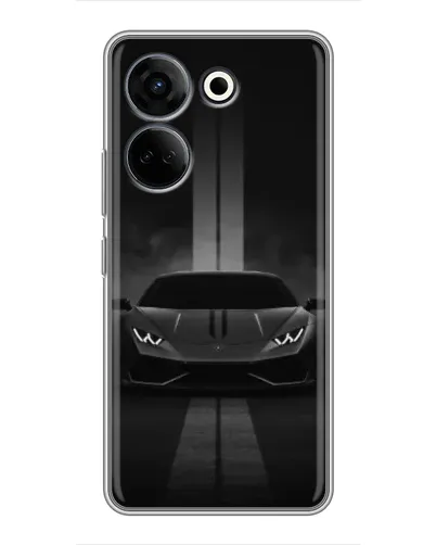 Чехол для TECNO Camon 20 Pro с картинкой «Lamborghini симметрия дорог» Чехол для TECNO Camon 20 Pro с картинкой «Lamborghini симметрия дорог»