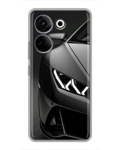 Чехол для TECNO Camon 20 Pro с картинкой «Lamborghini фары детализация» Чехол для TECNO Camon 20 Pro с картинкой «Lamborghini фары детализация»