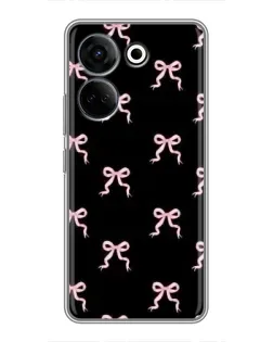 Чехол для TECNO Camon 20 Pro с картинкой «Бант-цветок» Чехол для TECNO Camon 20 Pro с картинкой «Бант-цветок»