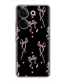 Чехол для TECNO Camon 20 Pro с картинкой «Тонкие ленты» Чехол для TECNO Camon 20 Pro с картинкой «Тонкие ленты»