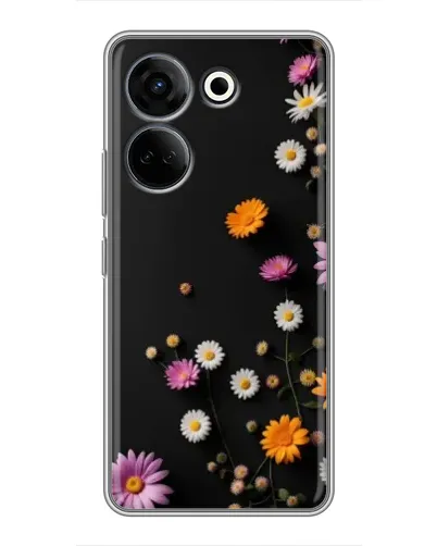 Чохол для TECNO Camon 20 Pro з картинкою «Квіткова композиція» Чохол для TECNO Camon 20 Pro з картинкою «Квіткова композиція»