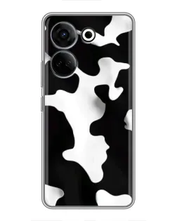 Чохол для TECNO Camon 20 Pro з картинкою «Чорно-біла пляма»