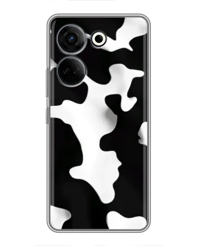 Чохол для TECNO Camon 20 Pro з картинкою «Чорно-біла пляма»