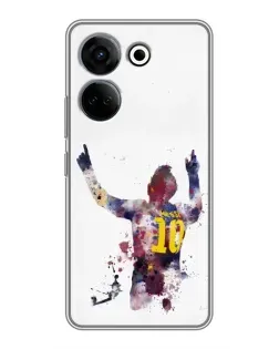 Чохол для TECNO Camon 20 Pro з картинкою «Акварельний Мессі Барселона» Чохол для TECNO Camon 20 Pro з картинкою «Акварельний Мессі Барселона»