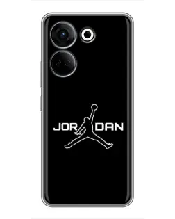 Чохол для TECNO Camon 20 з картинкою «Nike Pink Swirl»