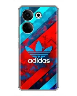 Чохол для TECNO Camon 20 з картинкою «Абстракція Adidas»