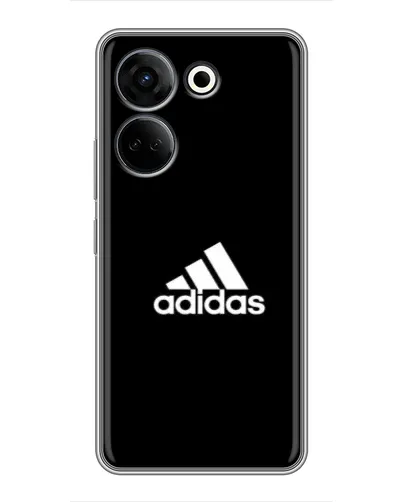 Чохол для TECNO Camon 20 з картинкою «Чорна класика Adidas» Чохол для TECNO Camon 20 з картинкою «Чорна класика Adidas»