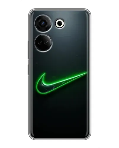 Чохол для TECNO Camon 20 з картинкою «Неоновий контур Nike» Чохол для TECNO Camon 20 з картинкою «Неоновий контур Nike»