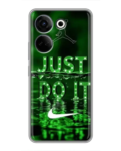 Чохол для TECNO Camon 20 з картинкою «Зелений неоновий Nike» Чохол для TECNO Camon 20 з картинкою «Зелений неоновий Nike»