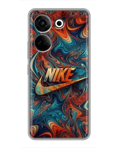 Чохол для TECNO Camon 20 з картинкою «Nike в абстракції» Чохол для TECNO Camon 20 з картинкою «Nike в абстракції»
