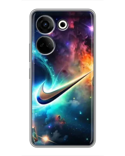 Чохол для TECNO Camon 20 з картинкою «Космічний Nike Swoosh» Чохол для TECNO Camon 20 з картинкою «Космічний Nike Swoosh»