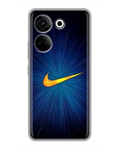 Чохол для TECNO Camon 20 з картинкою «Синій пульс Nike» Чохол для TECNO Camon 20 з картинкою «Синій пульс Nike»