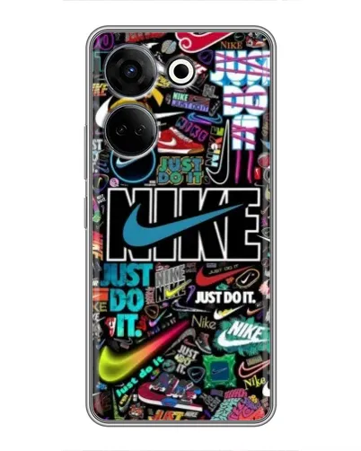 Чохол для TECNO Camon 20 з картинкою «Яскравий колаж Nike» Чохол для TECNO Camon 20 з картинкою «Яскравий колаж Nike»