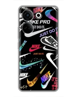 Чохол для TECNO Camon 20 з картинкою «Nike —  розкіш»