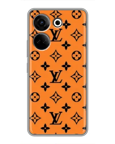 Чохол для TECNO Camon 20 з картинкою «Помаранчевий стиль LV» Чохол для TECNO Camon 20 з картинкою «Помаранчевий стиль LV»