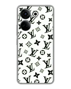 Чохол для TECNO Camon 20 з картинкою «Монохромний хаос LV»