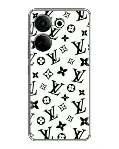 Чохол для TECNO Camon 20 з картинкою «Монохромний хаос LV» Чохол для TECNO Camon 20 з картинкою «Монохромний хаос LV»