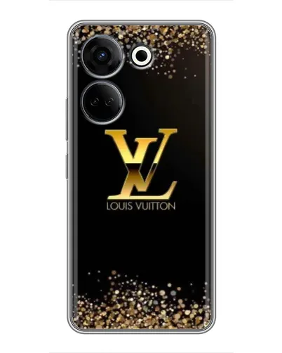 Чохол для TECNO Camon 20 з картинкою «LV — золоті іскри» Чохол для TECNO Camon 20 з картинкою «LV — золоті іскри»