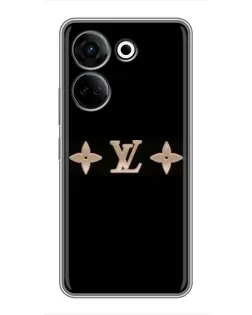 Чохол для TECNO Camon 20 з картинкою «Louis Vuitton — мінімалізм»