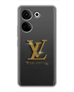 Чохол для TECNO Camon 20 з картинкою «Градієнт Louis Vuitton»