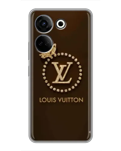 Чохол для TECNO Camon 20 з картинкою «LV — золота печатка» Чохол для TECNO Camon 20 з картинкою «LV — золота печатка»