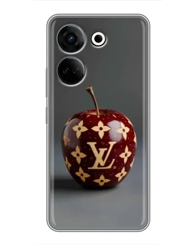 Чохол для TECNO Camon 20 з картинкою «Червоне яблуко LV» Чохол для TECNO Camon 20 з картинкою «Червоне яблуко LV»