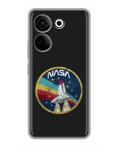 Чохол для TECNO Camon 20 з картинкою «NASA — емблема місії» Чохол для TECNO Camon 20 з картинкою «NASA — емблема місії»