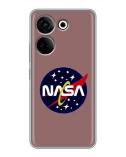 Чохол для TECNO Camon 20 з картинкою «NASA — ретро космос»