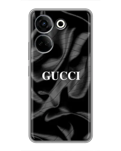 Чохол для TECNO Camon 20 з картинкою «Gucci — шовкові хвилі»