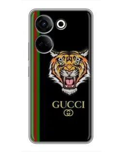 Чохол для TECNO Camon 20 з картинкою «Тигр Gucci»