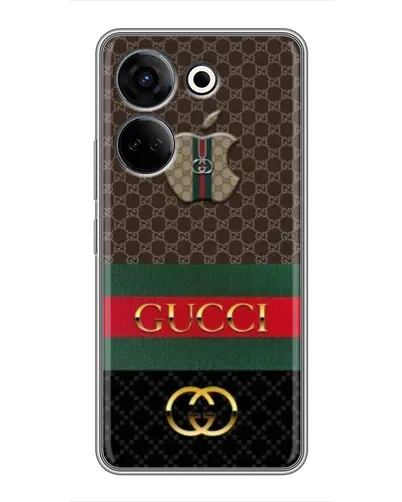 Чохол для TECNO Camon 20 з картинкою «Gucci — брендований десерт»