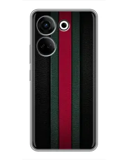 Чохол для TECNO Camon 20 з картинкою «Gucci — неонова лінія»