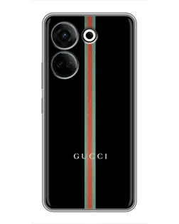 Чохол для TECNO Camon 20 з картинкою «Gucci — строга лінія»