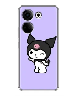 Чохол для TECNO Camon 20 з картинкою «Класична Kuromi»